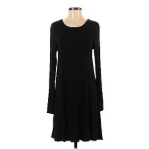 Old Navy Chic Black Long Sleeve Dress